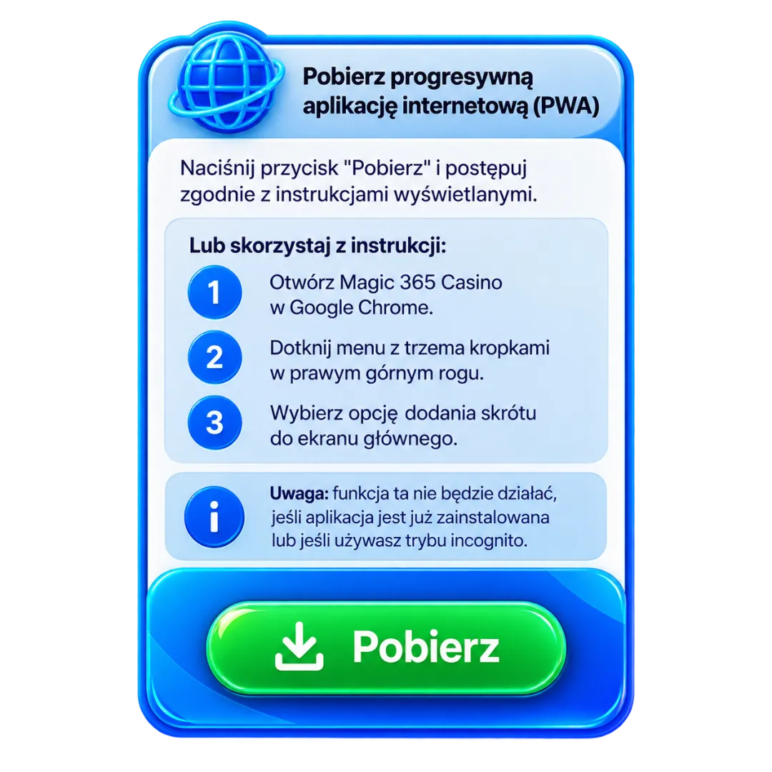 Aplikacja PWA Magic